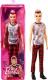 Lalka Barbie Mattel Fashionistas - Stylowy Ken, spodnie w czerwoną kratkę (DWK44/GVY29) 6