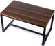 H&S Decoration Stylowy prostokątny stół stolik do jadalni loft 150x90 6
