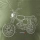Topslang Koszulka motocyklowa z motocyklem Simson Enduro S50 S51 męska khaki REGULAR XXL 1
