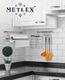 Metlex Reling kuchenny 10 elementowy metlex mx-4540 srebrny 2