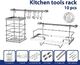 Metlex Reling kuchenny 10 elementowy metlex mx-4540 srebrny 3