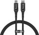 Kabel USB Crong USB-C - Lightning 1.5 m Czarny (CRG-AL15USCL-BLK) 1