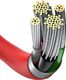 Kabel USB Baseus USB-A - Lightning 1 m Czerwony (BSU2661RED) 7