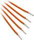 BitFenix Kable bez złącz, 0.4m, Pomarańczowy (BFX-ALC-40CMLO-RP) 3