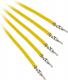 BitFenix Kable bez złącz, 0.4m, Żółty (BFX-ALC-40CMLY-RP) 3