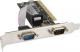 Kontroler InLine PCI - 2x Port szeregowy DB9 (66636I) 1