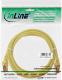 InLine Patch Kabel Sieciowy S/FTP PiMF Cat.6 PVC copper żółty 5m - 76405Y 2