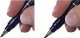 Tombow Pisaki do kaligrafii Fudenosuke Brush Pen 2 szt. miękki i twardy 6