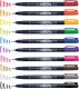 Tombow Flamastry Fudenosuke do kaligrafii mix 10 szt. 4