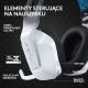 Słuchawki Logitech G733 Lightspeed Białe (981-000990) 6