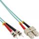 InLine Światłowodowy Duplex Kabel SC/ST 50/125µm OM3 2m - 82502O 1