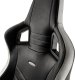 Fotel Noblechairs EPIC z prawdziwej skóry - czarny/biały/czerwony (GAGC-034) 5
