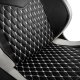 Fotel Noblechairs EPIC z prawdziwej skóry - czarny/biały/czerwony (GAGC-034) 6