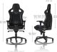 Fotel Noblechairs EPIC - black/blue (GAGC-041) 3