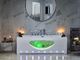 Wanna Shumee Wanna LED z hydromasażem 170 x 80 cm biała HAWES 1