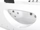 Wanna Shumee Wanna LED z hydromasażem 170 x 80 cm biała HAWES 7