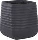 Shumee Doniczka 50 x 50 x 49 cm czarna PARIKIA 2