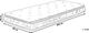 Shumee Materac memory foam 90 x 200 cm średni CHARM 7