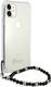 Guess Guess GUHCN61KPSBK iPhone 11 6,1" Transparent hardcase Black Pearl 3