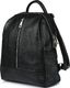 Vera Pelle Czarny Włoski Plecak Skórzany A4 damski pojemny solidny C78 1