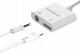 Adapter USB Somostel SMS-BZ03 Lightning - Jack 3.5mm + Lightning Biały (SMS-BZ03) 4
