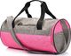 Meteor Torba fitness Siggy 25 l szara/różowa 2