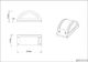 Kinkiet Trio Kinkiet ogrodowy LED IP54 biały Trio RL KENDAL R22151131 4