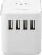 Moshi World Travel Adapter 4x USB-A 1x USB-C 2 A (MI-WTA-USBC) 1