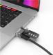 Linka zabezpieczająca Maclocks Ledge for MacBook Pro 1.82m  (M1-MBPR16LDG01CL) 1