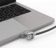 Linka zabezpieczająca Maclocks Universal Ledge MacBook Pro M1, MacBook Pro 13" & 15" with Keyed Cable Lock 1