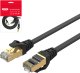 Unitek Przewód RJ45, kat. 7, SSTP, 10m, czarny (C1897BK-10M) 1