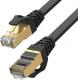 Unitek RJ45, kat. 7, SSTP, 1m, czarny (C1897BK-1M) 1