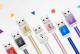 Kabel USB ADATA USB-microUSB 1m Purple alu-knit (AMUCAL-100CMK-CPU) 1