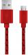 Kabel USB Esperanza USB-A - 2 m Czerwony (EB181R - 5901299920114) 1