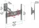 Meliconi Uchwyt EDR 400 40"-50" 2