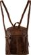 Plecak damski brązowy RLB-8601-5685 BROWN 3