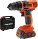 Wiertarko-wkrętarka Black&Decker EGBL18K 18 V 1 x akumulator 1.5 Ah 1