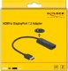 Adapter AV Delock HDMI - DisplayPort + USB-A czarny (63206) 9