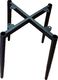 Atos Taboret SQUARE BL VELVET szary 1