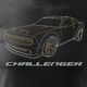 Topslang Koszulka z samochodem Dodge Challenger SRT męska czarna REGULAR XXL 1