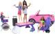 Lalka Barbie Mattel Big City Big Dreams - Samochód + Koncertowa scena 2w1 (GYJ25) 2
