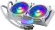 Chłodzenie wodne Cooler Master MasterLiquid ML240 Illusion White Edition (MLX-D24M-A18PW-R1) 1