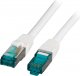 EFB EFB RJ45 Patchkabel S/FTP, Cat.6A, LSZH, 25m, weiß 2