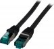 EFB EFB RJ45 Patchkabel S/FTP, Cat.6A, LSZH, 15m, schwarz 2