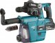 Młotowiertarka Makita Makita cordless combi hammer DHR243RTJW, 18Volt, rotary hammer (blue / black, MAKPAC size 4, 2x Li-Ion batteries 5.0 Ah, dust extraction DX07) 1