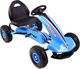 Super-Toys Gokart Na Pedały Koła Pompowane Hamulce/g203 5