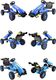 Super-Toys Gokart Na Pedały Koła Pompowane Hamulce/g203 8
