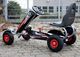 Super-Toys Gokart Mega na pedały, pompowane koła, do 60kg 5