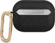 Guess Etui ochronne GUAPSASMK Saffiano Script Metal Collection do AirPods Pro czarne 1