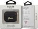 Guess Etui ochronne GUAPSASMK Saffiano Script Metal Collection do AirPods Pro czarne 2